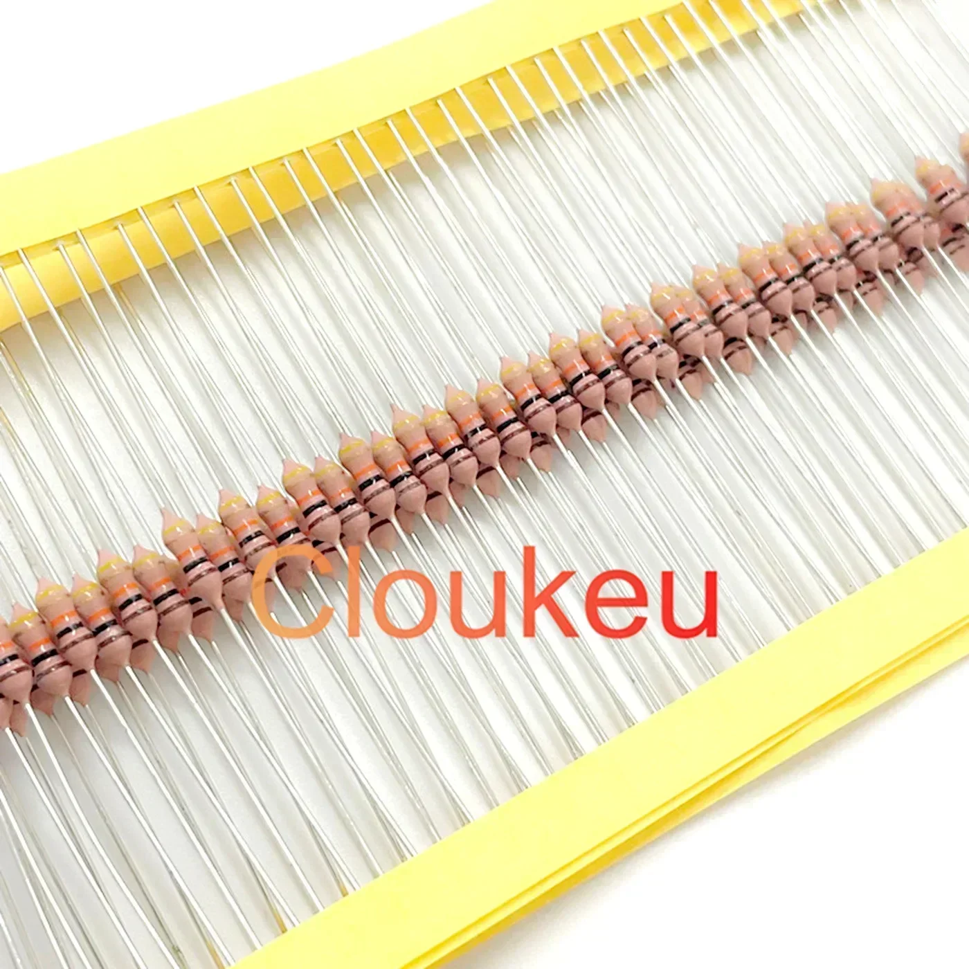 RI40 700V high-voltage glass glaze resistor 1/4W 5% 50M 60M 100M 200M 300M 400M 430M 500M 510M 1G 10G ohm