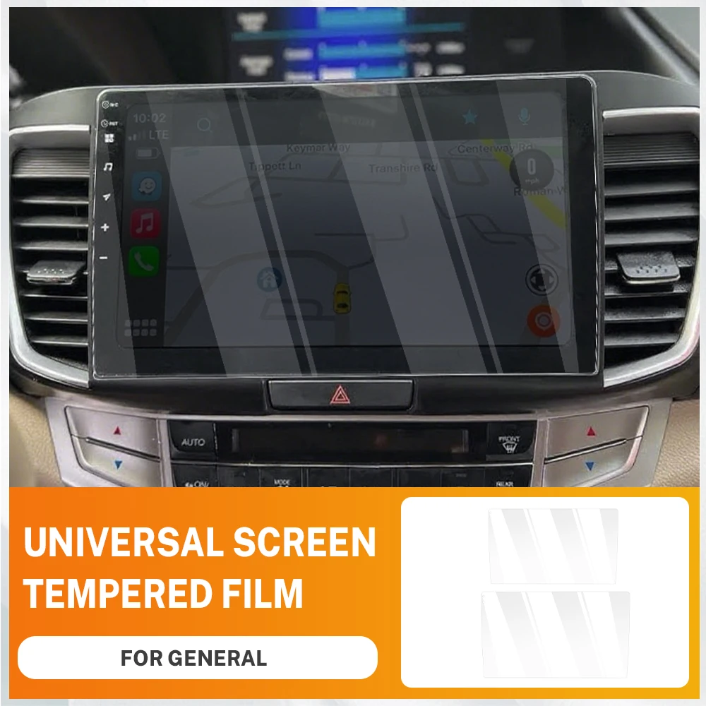Für Universal 9-10,1 Zoll Bildschirm HD Gehärtetes Glas Schutz Display Dashboard Bildschirm Schutz Film Zubehör