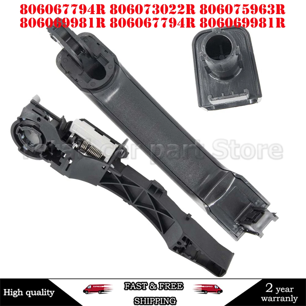 For Renault Master MK3 2010-ON Vauxhall Movano Right Door Handle & support  MK2806067794R 806073022R 806075963R 806079208R