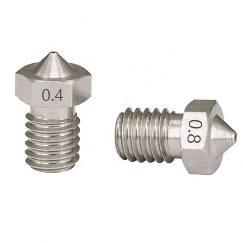 3D printer accessories E3D-V5 E3D-V6 nozzle stainless steel nozzle 1.7/0.2mm