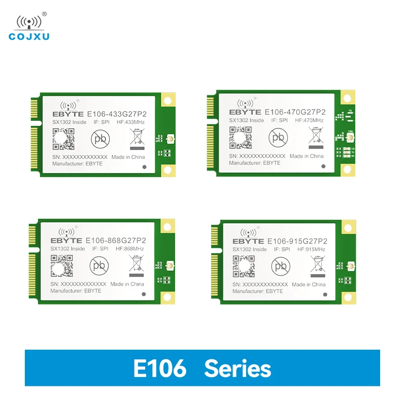 lora-sx1302-modulo-rf-gateway-433-470-868-915-mhz-27-dbm-pci-e-spi-basso-consumo-energetico-cojxu-grado-industriale-serie-e106