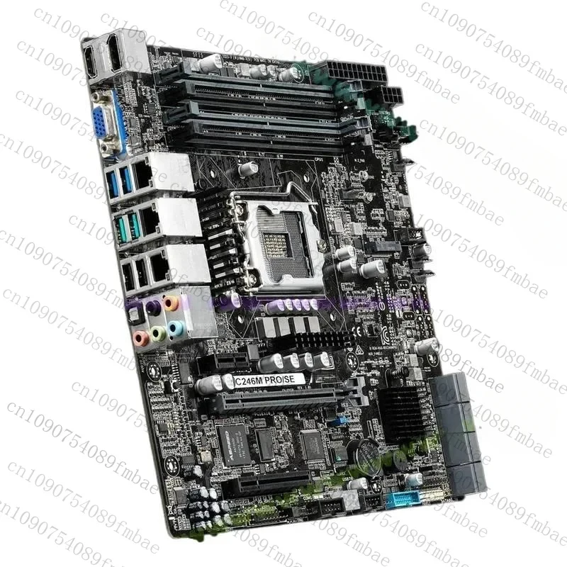 Virtue Preowned FOR ASUS WS C246M PRO/SE Server Motherboard Supports 128GB DDR4 1151PIN VGA SLi Stable Operation