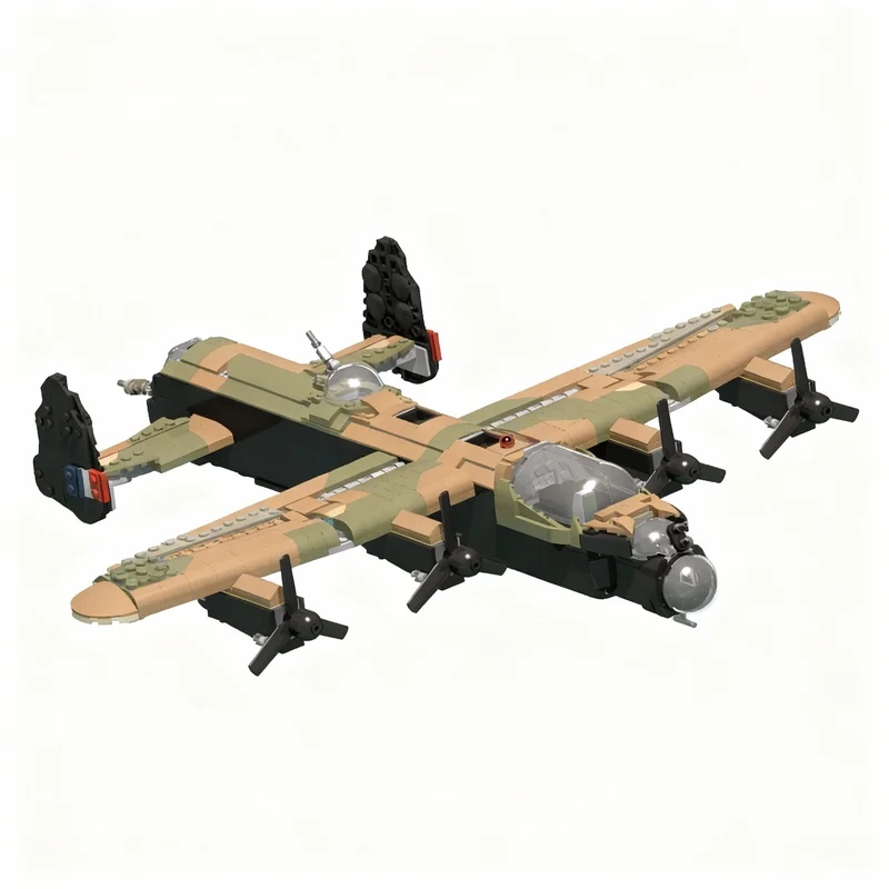 

1222pcs MOC Lancaster Bomber Ideas CUUSOO Model Building Blocks Construction Toy Christmas Gifts DIY Creative Idea Education