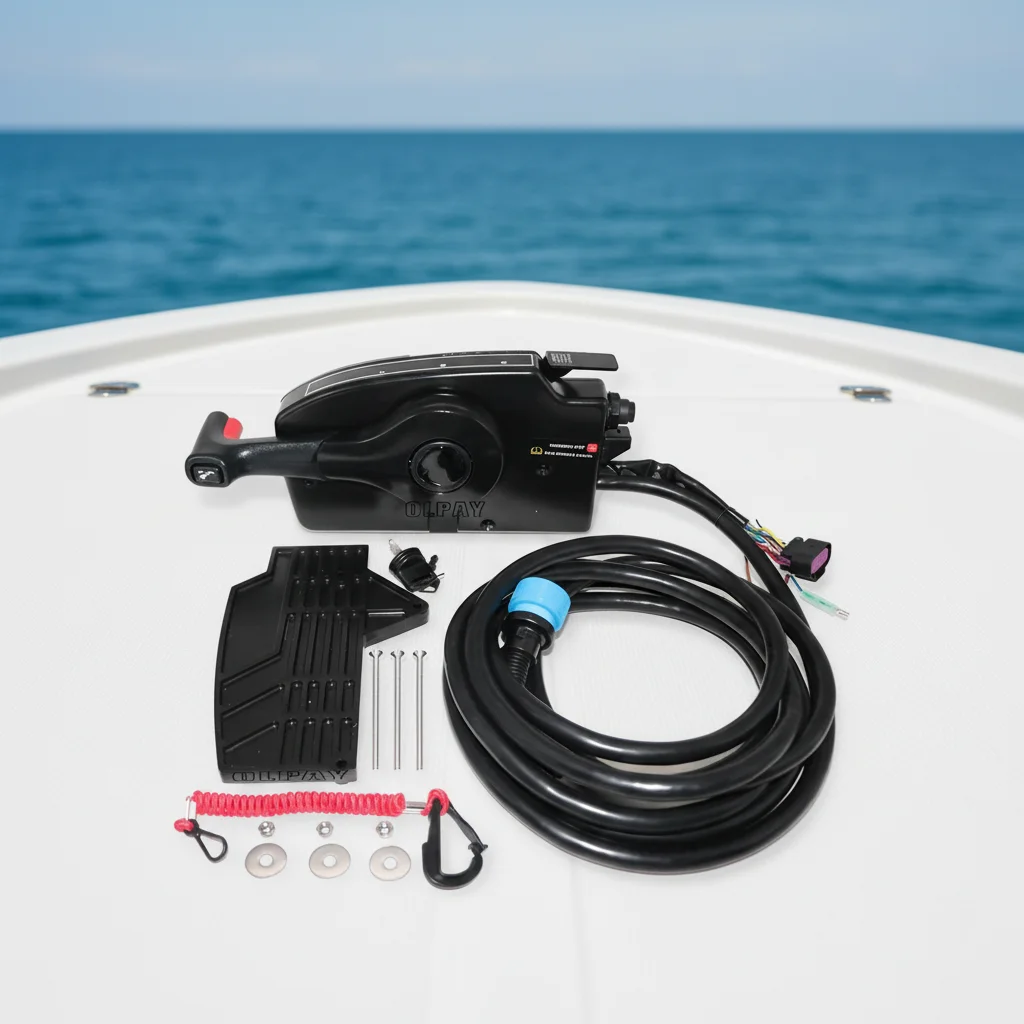 

881170A13 Side Mount Remote Control Box With 14 Pin 15FT Cable for Mercury engine part