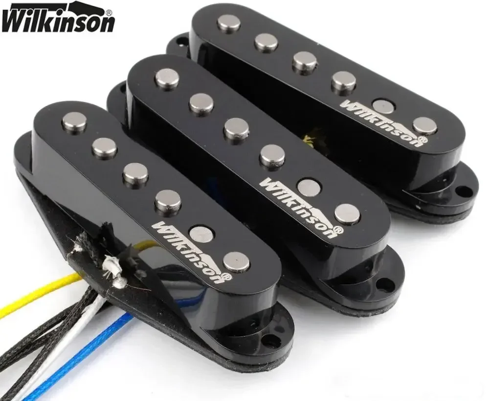 Wilkinson WVS 60's Alnico5 SSS Single Coil Guitar Pickups / Made in Korea Setfor ST style Electric Guitar