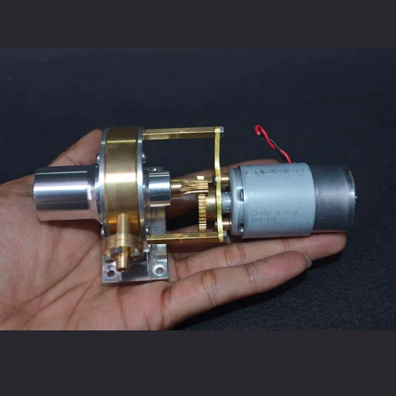 

Brass Turbine Generator Model Steam Turbine Power Generation Model Accessories JB-C