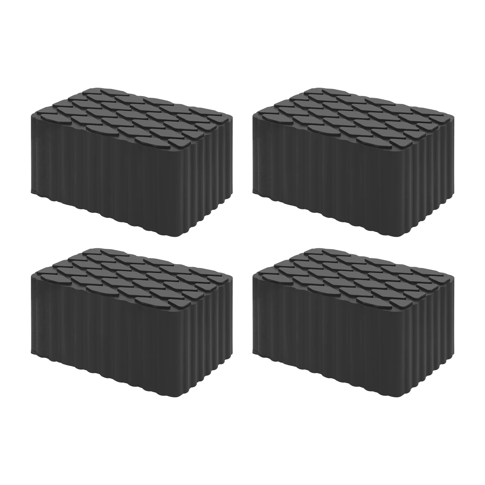 

4 шт. резиновые накладки для автоматического подъема, универсальные автомобильные подъемные накладки, защита для подъема для внедорожников, легких грузовиков, аксессуары для подъемного оборудования