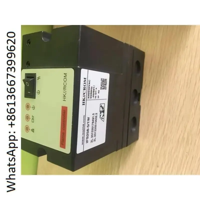 HK//CROM Natural Gas Burner Controller IFS258-5/1W Ignition Controller Flame Monitor