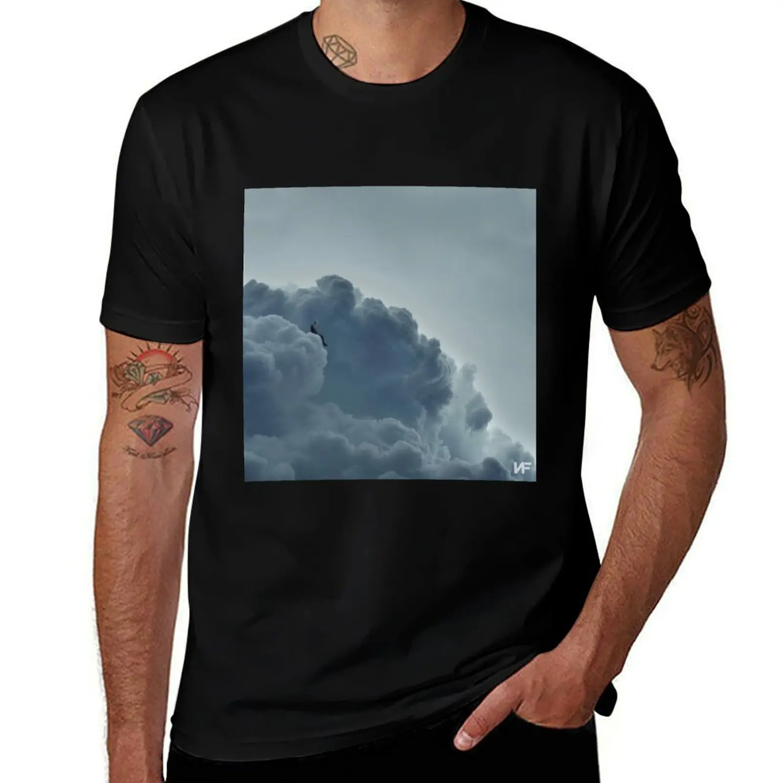 Clouds the mixtape T-Shirt Anti-Perspiration Workout Top