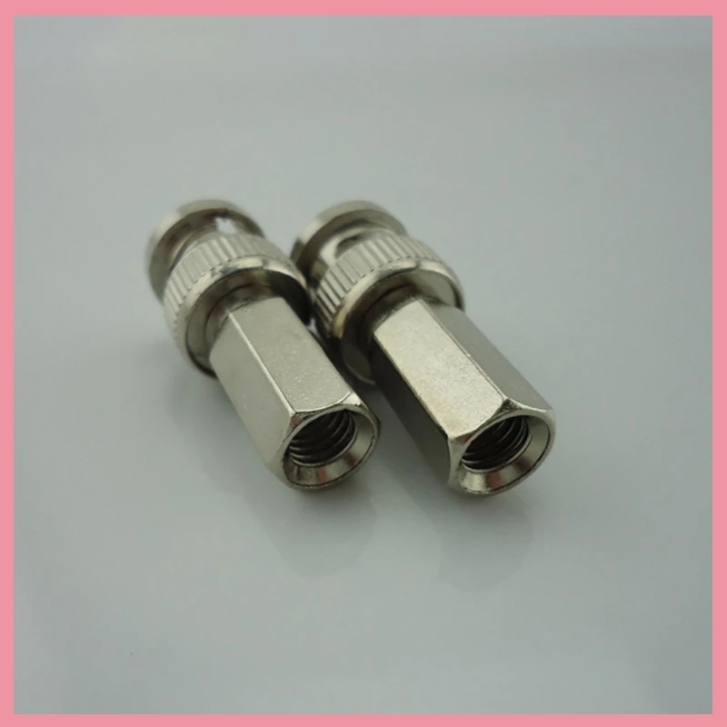 5pcs Twist On BNC Male Plug RF Coax Connector Cable Adapter for CCTV IP Camera Security System B6