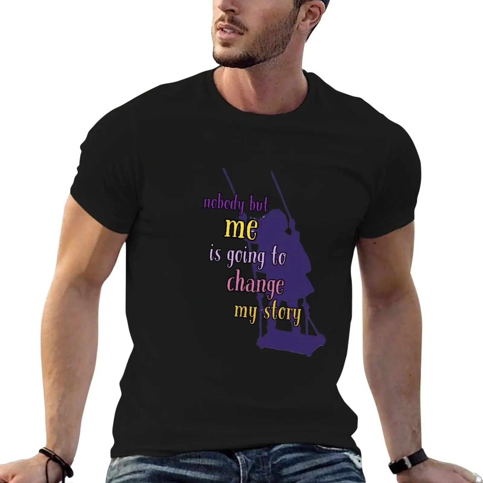 

Matilda Change my Story T-Shirt man t shirt designer t shirt men 100% cotton luxury brand T-Shirt