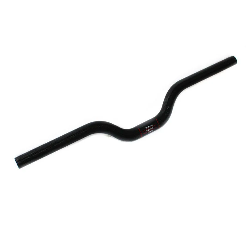 

New full carbon fiber small diameter bicycle handle 25.4 Yan handle butterfly handlebar performance handlebar riding