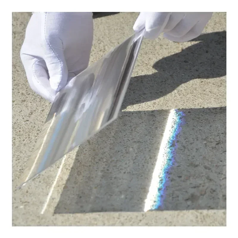 120X300F300mm / 200X200F80 Linear Fresnel Lens Line Length 120mm / 200mm Strip Light Optical PMMA Condenser