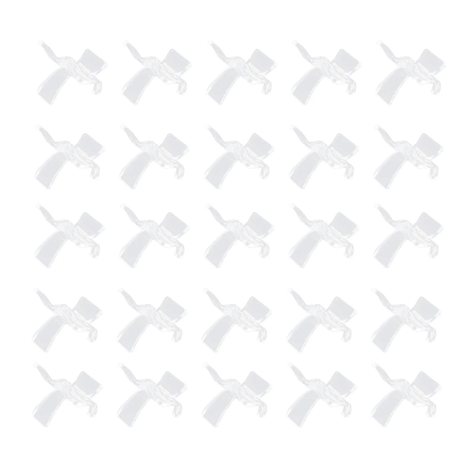 25Pcs Chair Design Jewelry Display Stand for Bracelet Necklace Organizer Compact Durable Jewelry Show Holder Display Stand