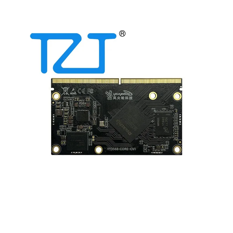 

Плата TZT YY3568 на базе процессора RK3568 (4-ядерный 64-битный процессор, 2 ГБ ОЗУ + 16 ГБ ПЗУ, с/без Wi-Fi) для разработки интеллектуального оборудования/роботов с ИИ