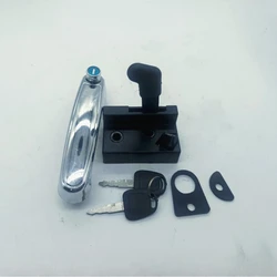 uitable For Doosan Daewoo Excavator DX55-9C DX60-9C Cab Lock Block Inside And Outside Handle Door Lock Assembly