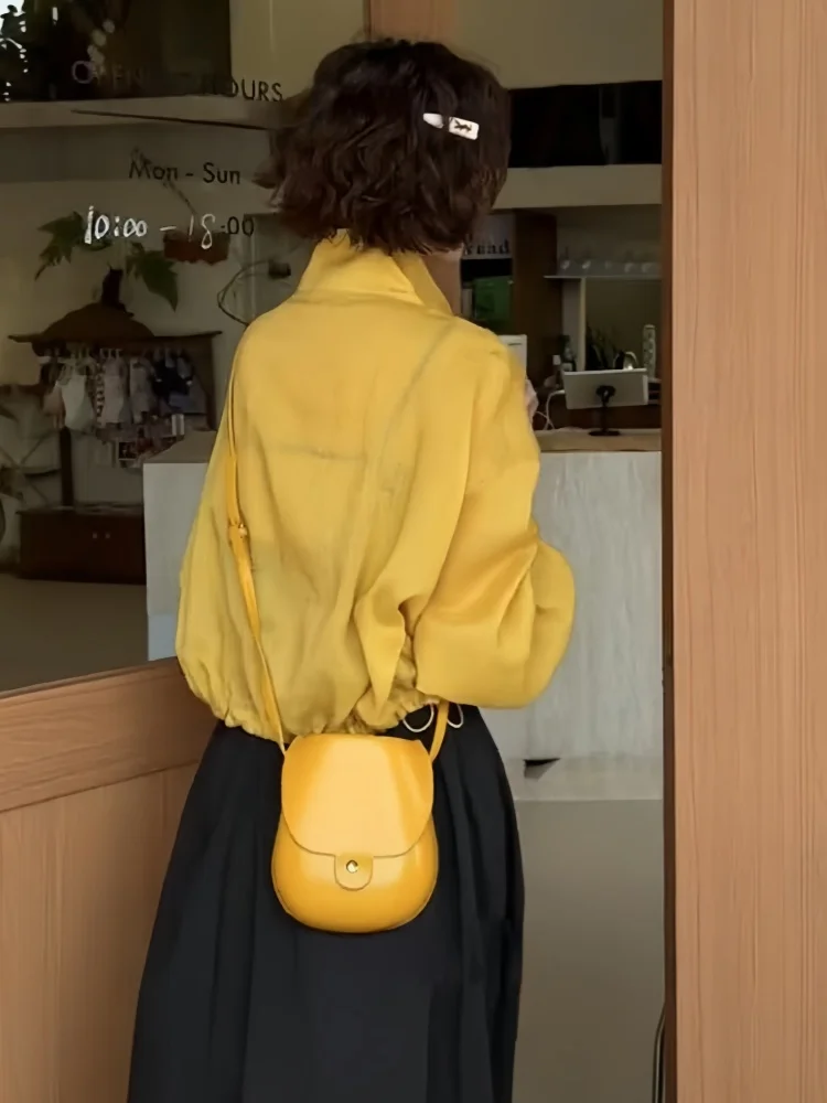 Giacche imbottite corte da donna Taglia maniche lunghe Colletto rialzato Tasche per il tempo libero Risvolto Alto Techwear europeo americano Bf Punk