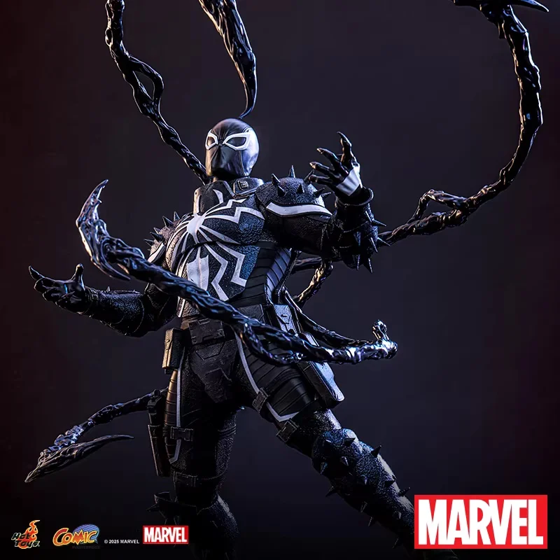 

Коллекционная фигурка Hot Toys Marvel Comics Venom CMS025 в масштабе 1:6, аниме-фигурка по мотивам фильма, подарок для мальчиков на праздники