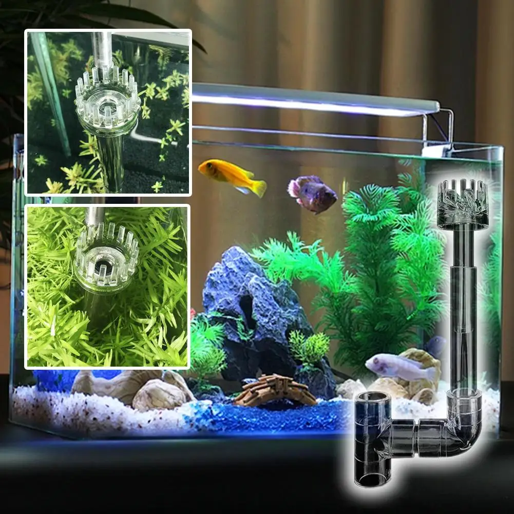 Acryl Verwijderen Olie Slick Olie Verwijdering Film Float Regelklep Inlaat Reling Bloemenmand Voor Garnalen Aquarium Filter W4h7