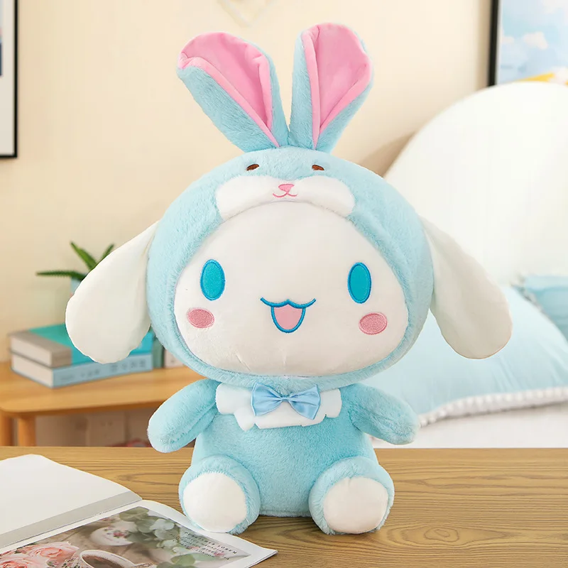 40/55cm nowa Sanrio transformacja serii Kawaii cynamonowy moja melodia kreskówka gigantyczna pluszowa poduszka kreskówka śliczne pluszaki lalki