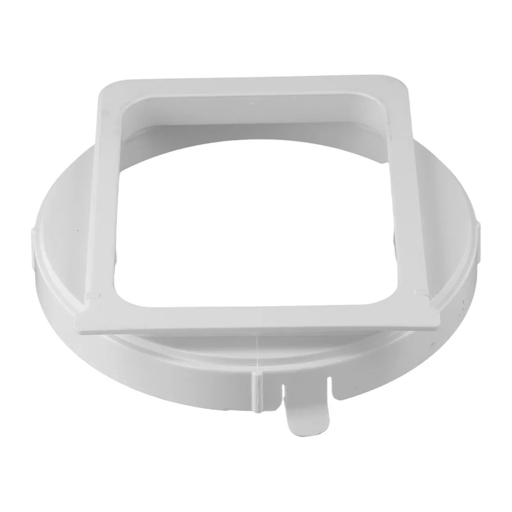 150 مللي متر واجهة قناة العادم الأنابيب موصل الخرطوم تكييف الهواء العادم الأنابيب الجسم مربع واجهة مستديرة ل Comfee #2