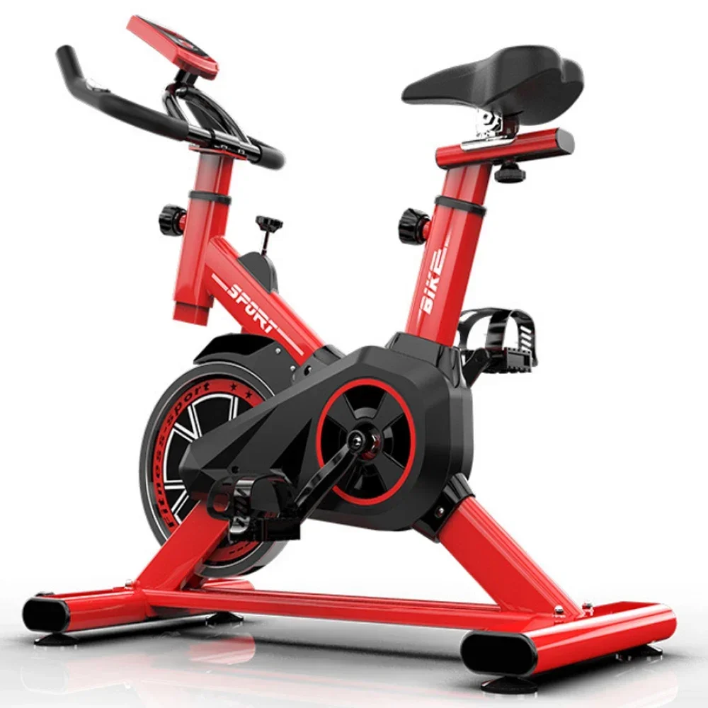 Indoor Cycling Bike Stationary Exercise Bike for Home Gym with Comfortable Seat Cushion Silent Belt Drive Spinning Bicycle