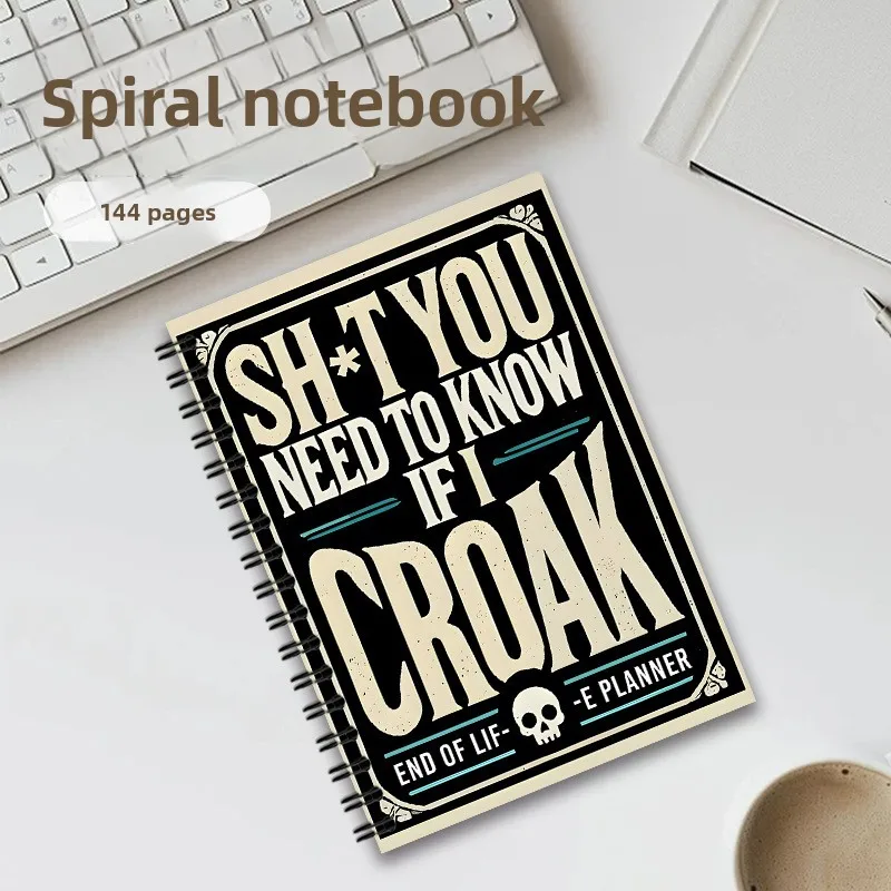 New Popular Cross-border Will Guide Spiral Notebook & Coloring Book
