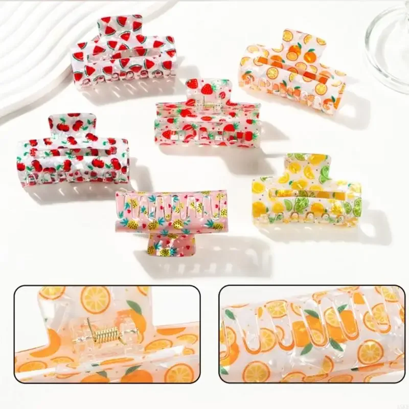 

Lemon Design Hair Clip Practical PVC Hair Clamps For Women Low Maintenance Styling and Volumizing Enhancing Looks