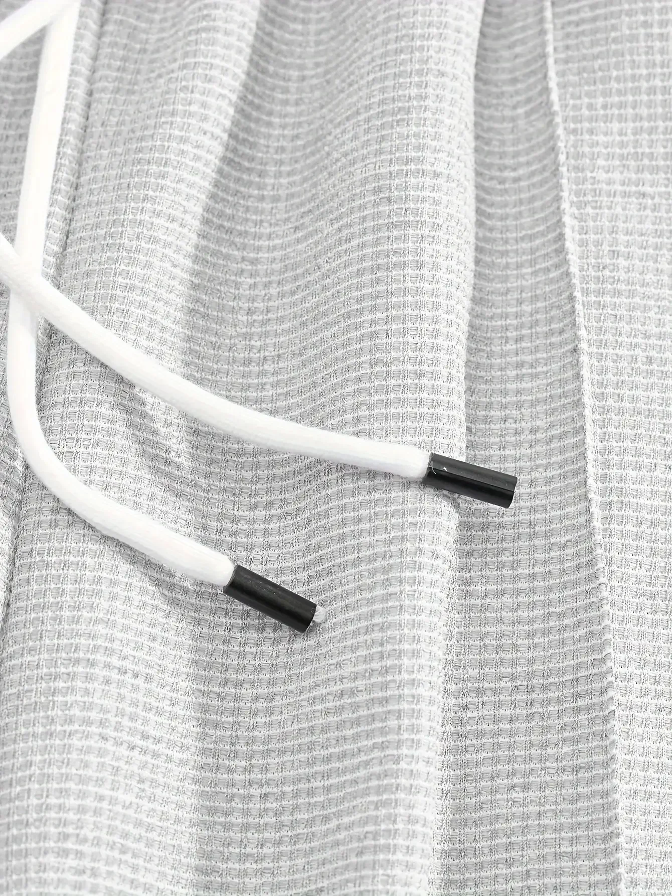 بدلة كاجوال منقوشة بلون سادة مكونة من قطعتين للرجال بأكمام طويلة ورقبة دائرية وأكمام طويلة بلوفر بلون سادة