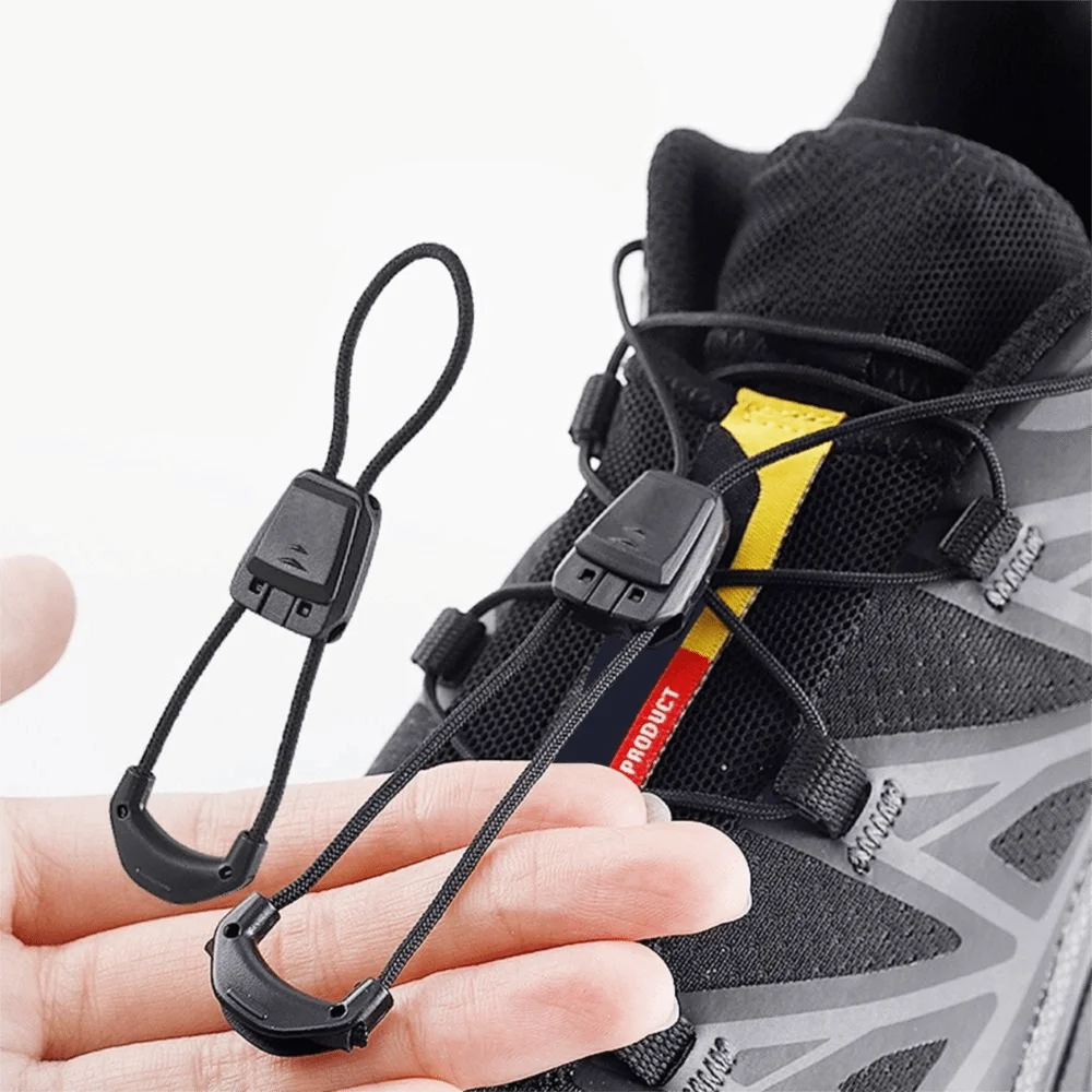 1Pair Without Ties Quick Lace Kit Round Tennis Creative No Tie Shoelaces Running Sneakers Shoelaces for Salomon Shoe Accessories
