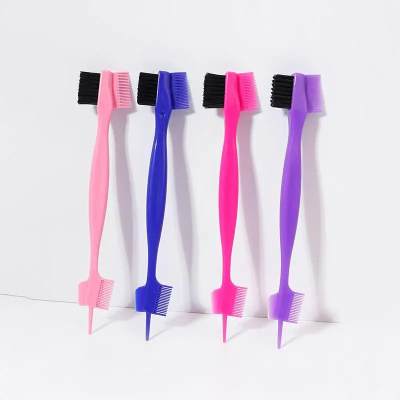 Edge Control Brush Comb Used For Combing And Cutting Hair On The Edges And Back Of Women Special For Real Hair Wigs