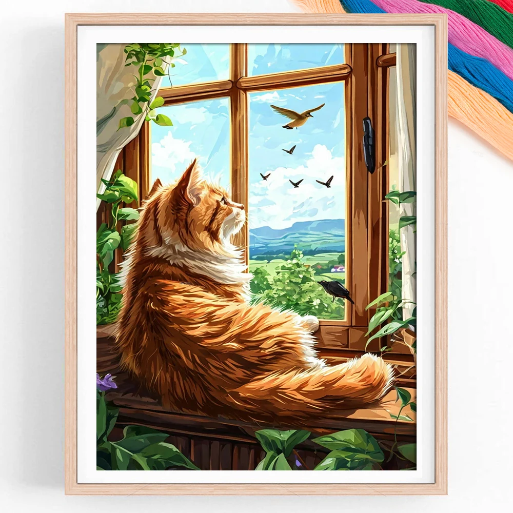 Cross Stitch Stamped Kits Beginners - DIY Cross Stitch Kit for Beginners