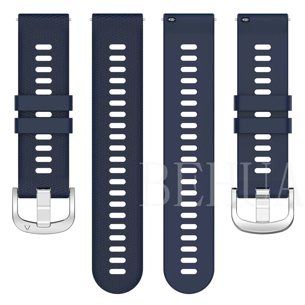 Armband Silikon 18mm 20mm 22mm Strap Für Garmin Forerunner 255 255S 245 745 Band Für Garmin venu 2 plus 2S Armband Armband