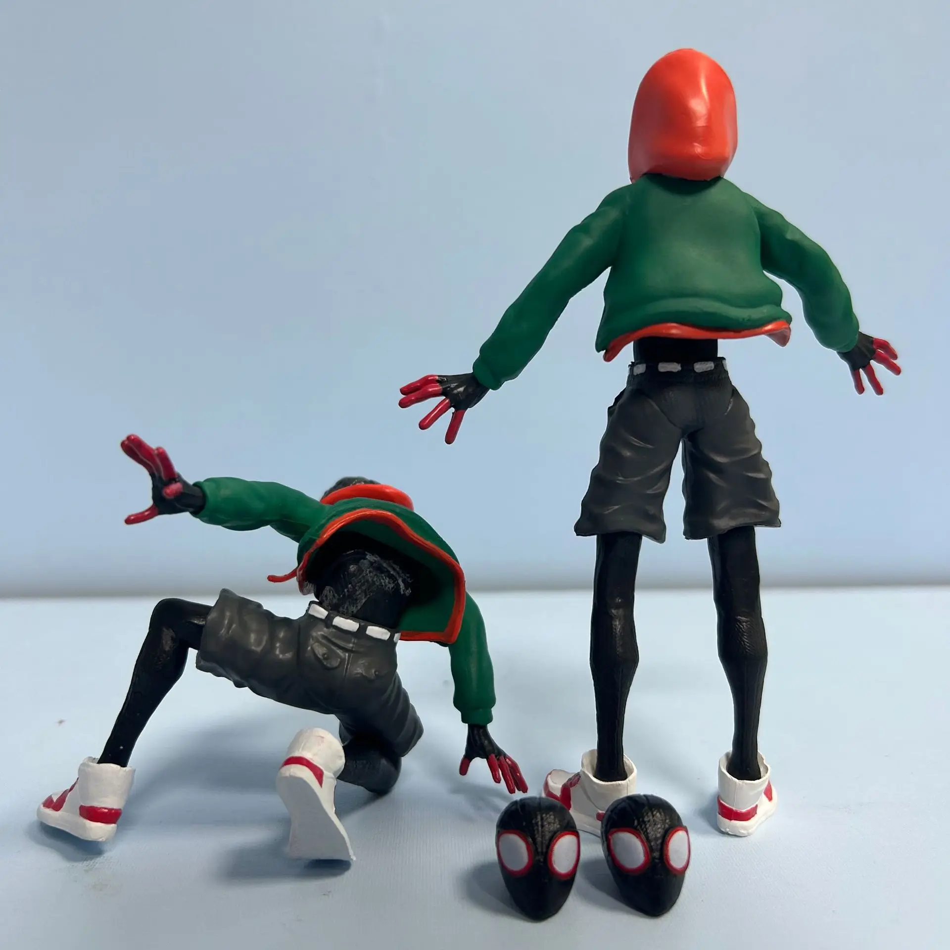 مجموعة ألعاب مجسمة من Sv Action Spiderman Miles Morales Sentinel Marvel Spider-Man Into the Spider Verse