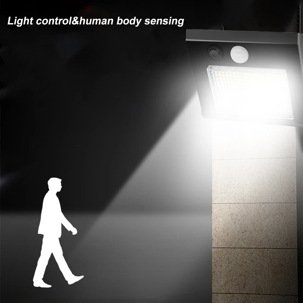 32/48 Led Solar Motion Sensor Verlichting Waterdicht Menselijk Lichaam Inductie Wandlamp Zonne-energie Straat Licht Tuin Decoratie