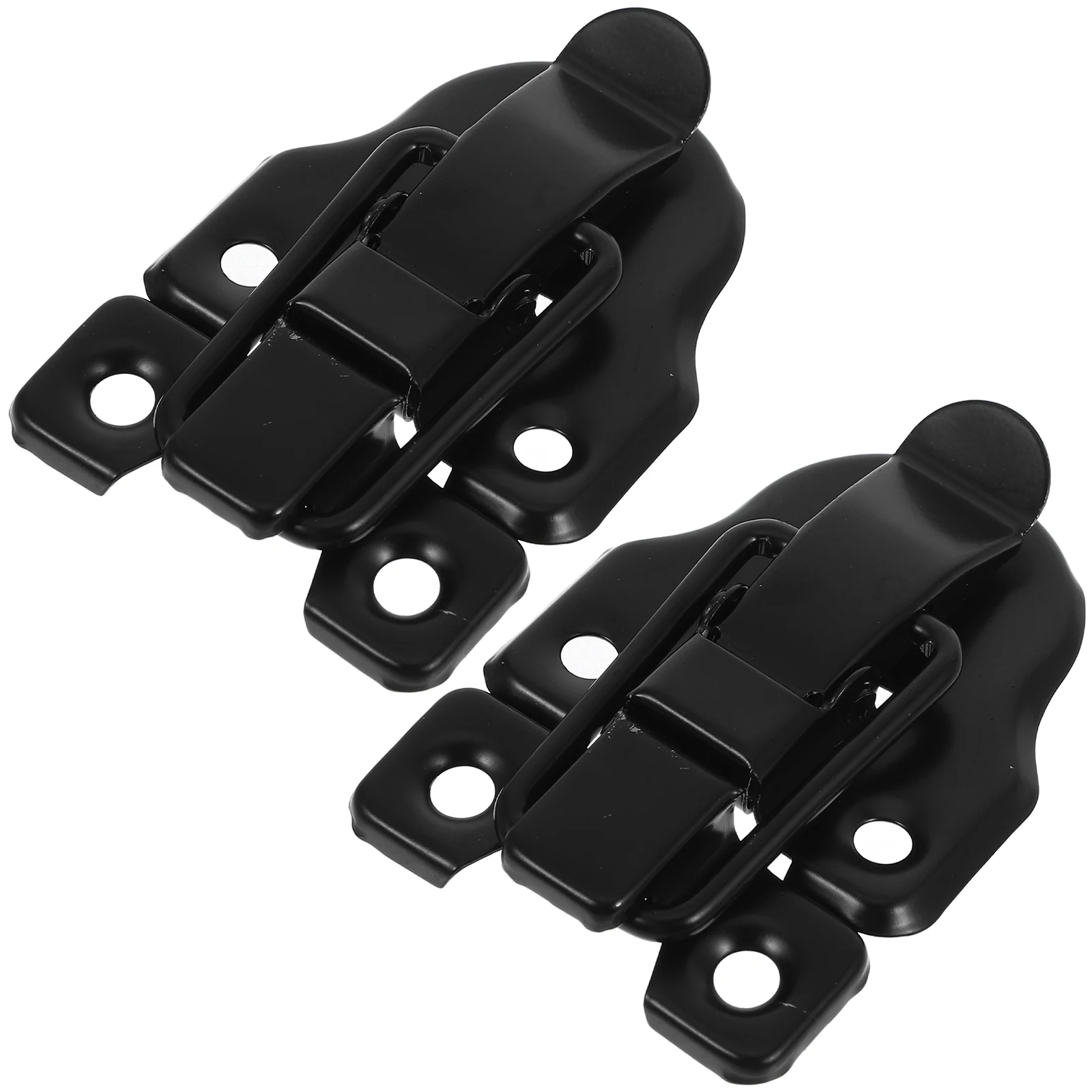 

Vintage Chinese Style Iron Wood Box Hardware Accessories Duckbilled Hasp Lock for Toolboxes Jewelry Boxes Cabinets