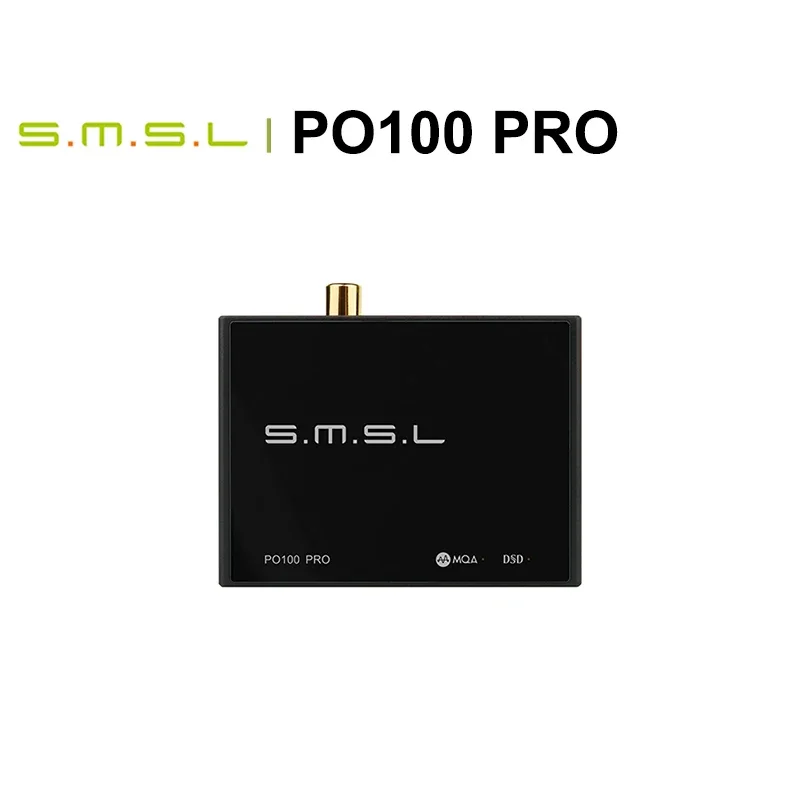

SMSL PO100 PRO USB Digital Interface MQA Decoding XOMS XU316 DSD64 Optical Coaxial DSD512 I2S output 32bit 768Khz for PS5 Switch
