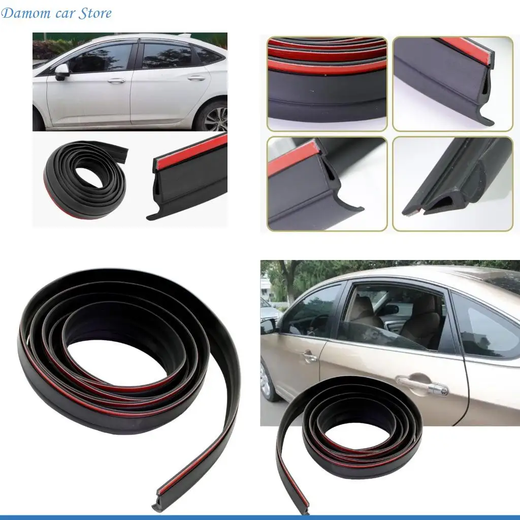 

A2UC Leakproof Rubber Weatherstrip Seal Automotive Accessory Easy Installation
