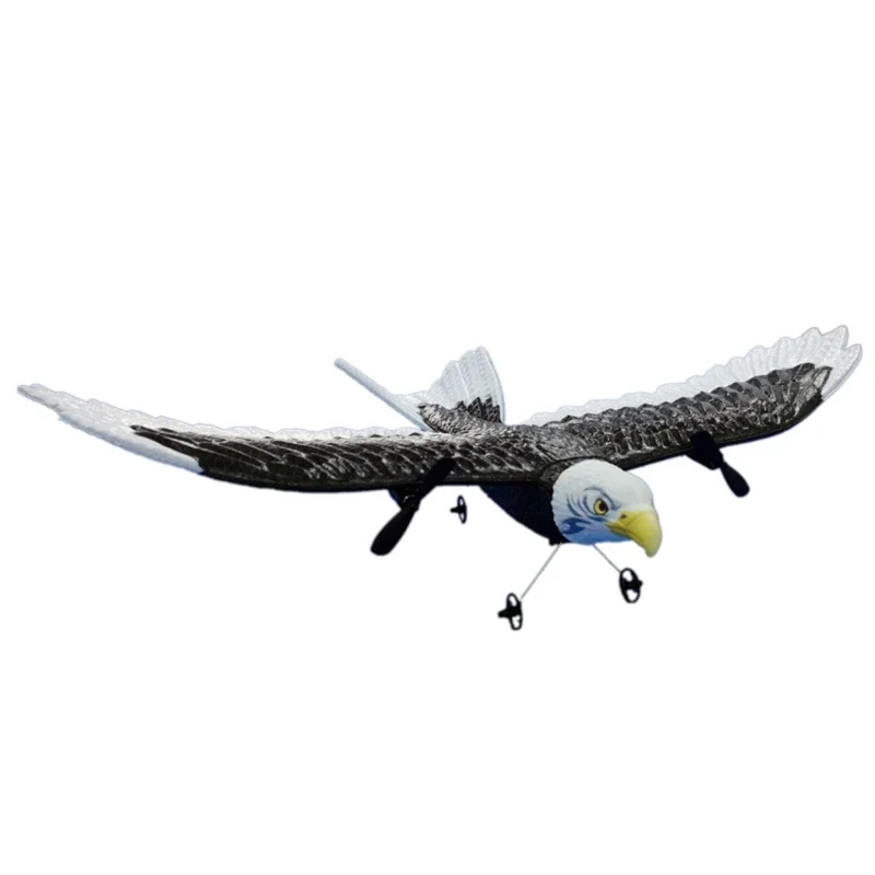 FX651 2,4 GHz 2CH RC Eagle Plane – elektrisches Starrflügel-Schaumstoffgleiter, Bald Eagle-Simulation, fliegendes Spielzeug mit Fernbedienung für Kinder