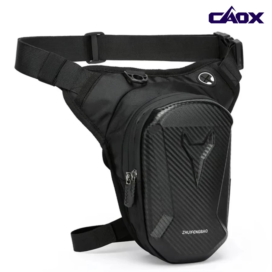 

CAOX Tactical Molle Waterproof Motorcycle Riding Bag - Chest Waist Drop Leg Pack for Motorbike Outdoor Sports Travel Accessories