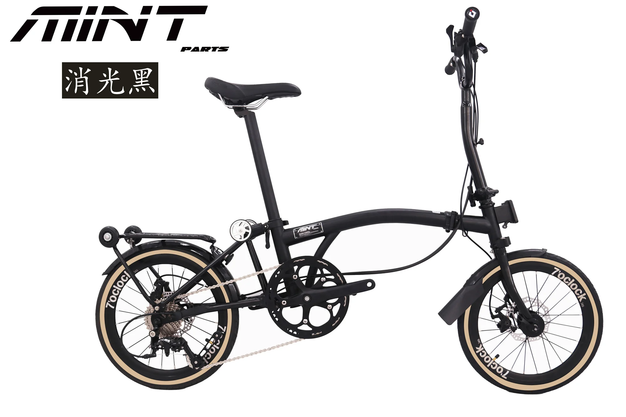コンパクトな 折りたたみ自転車 今までに無かった16inch折り畳み自転車タイプ(フロントサスペンション