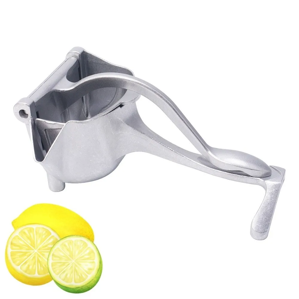 

Durable Heavy Duty Cast Iron Juicer Aluminum Alloy Hand Pressure Manual Juicer Easy to Clean Citrus Crush Machine Kitchen Tools
