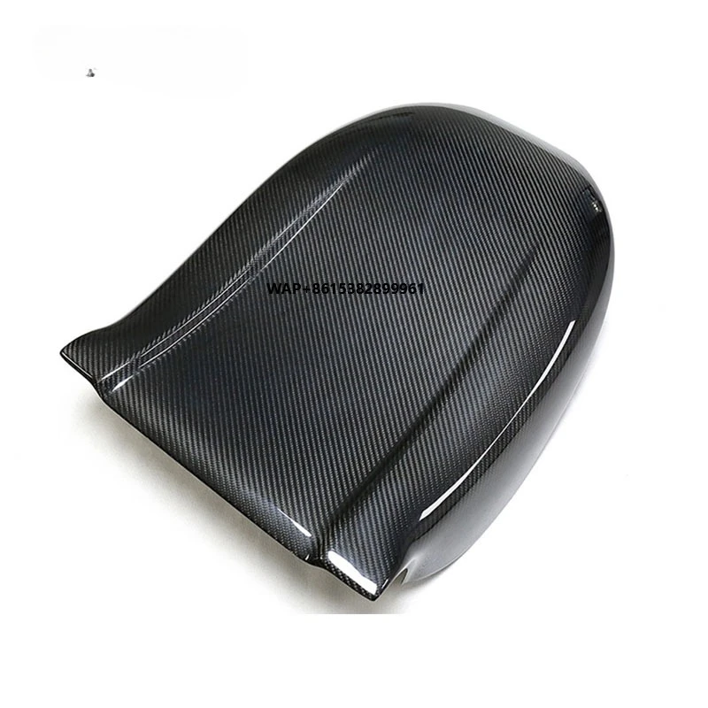 고성능 리얼 드라이 카본 파이버 개조로 모델 X S 3 Y의 내부 시트 등받이 장식을 대체합니다.