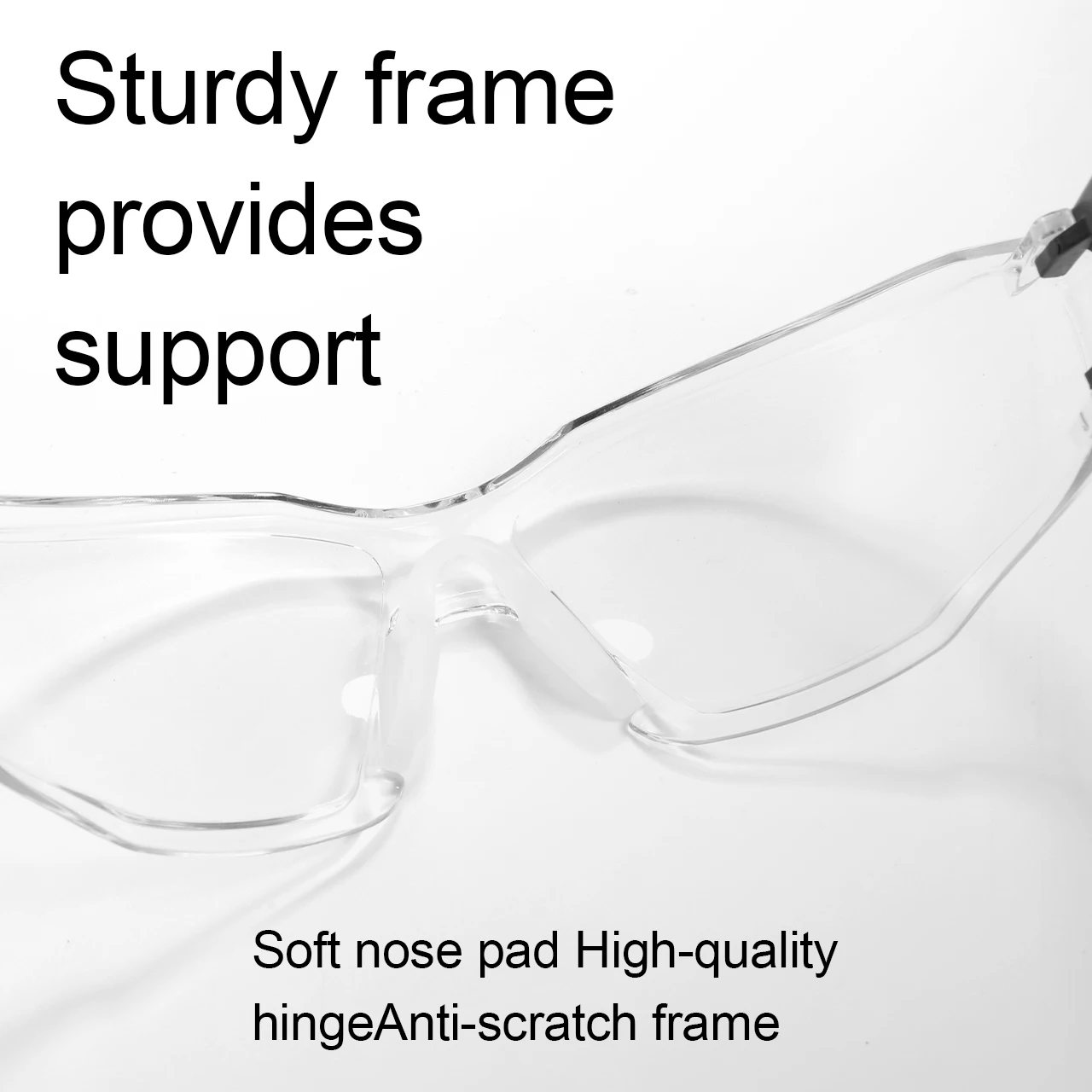 Verstellbare Rahmen, Antibeschlagbrille, Schutzbrille für Männer und Frauen, klare Linse, Blaulichtblockierung, Augenschutz, HM12 – Detail 10