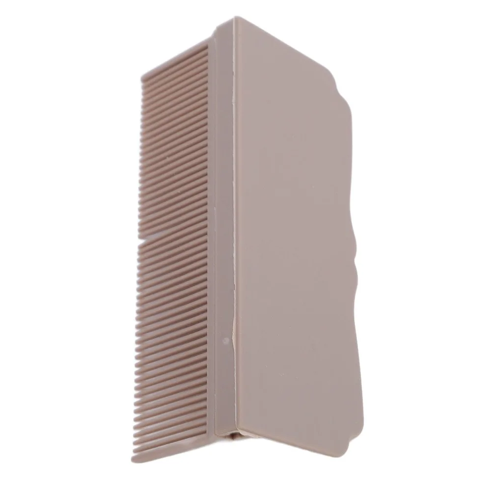 Nylon + Carbon Fiber Flat Iron Comb Attachment Portable Design Lightweight Design Hair Straightener Comb Professional Results