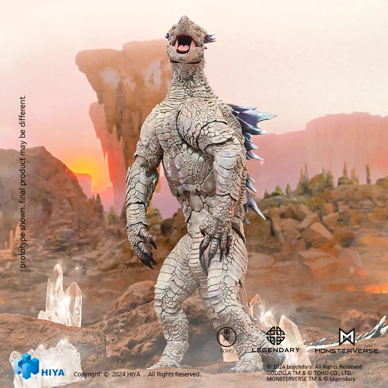 

2025 Original in Stock HIYA Godzilla Vs Kong 2 Empire Rise Snow Demon Figurine Decorative Item Gifts