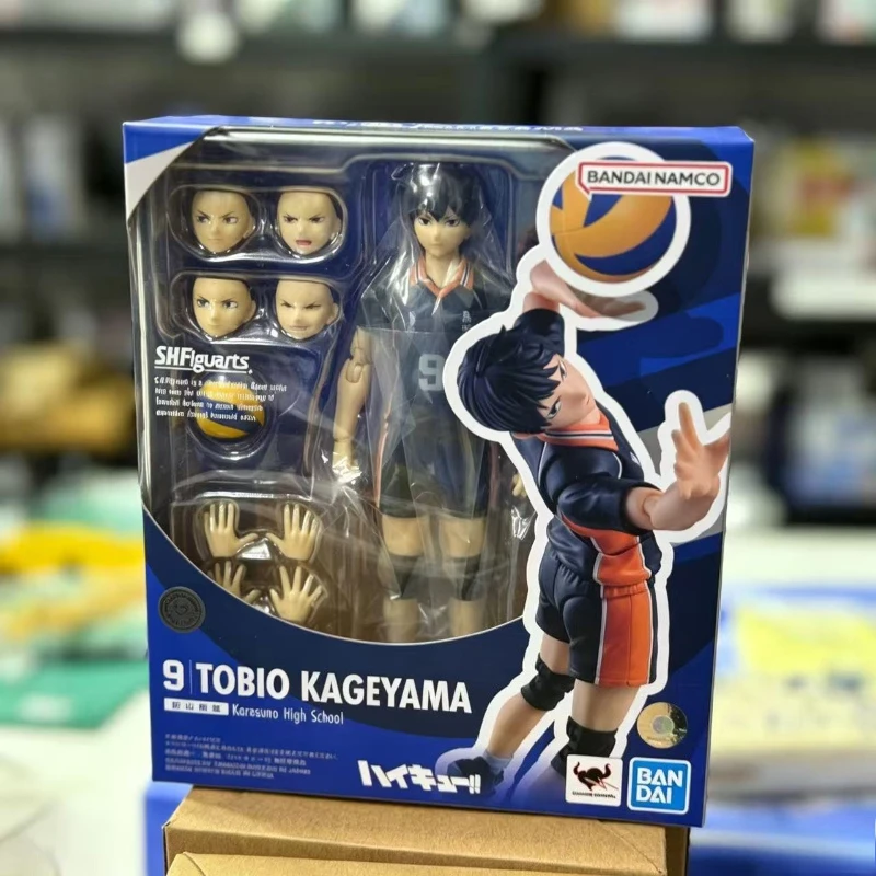 

Brand new in stock Bandai genuine SHF Kageyama Tobio manual model assembly toys collection ornaments holiday gift decorations