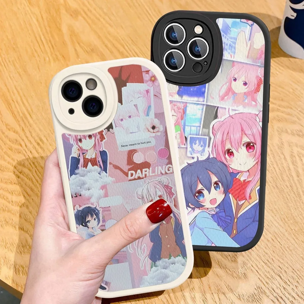 Happy Sugar Life Matsuzaka Satou Koube Shio Shouko Phone Hard Leather For iPhone 14 13 12 Mini 11 14 Pro Xs X Xr 7 8 Plus Fundas