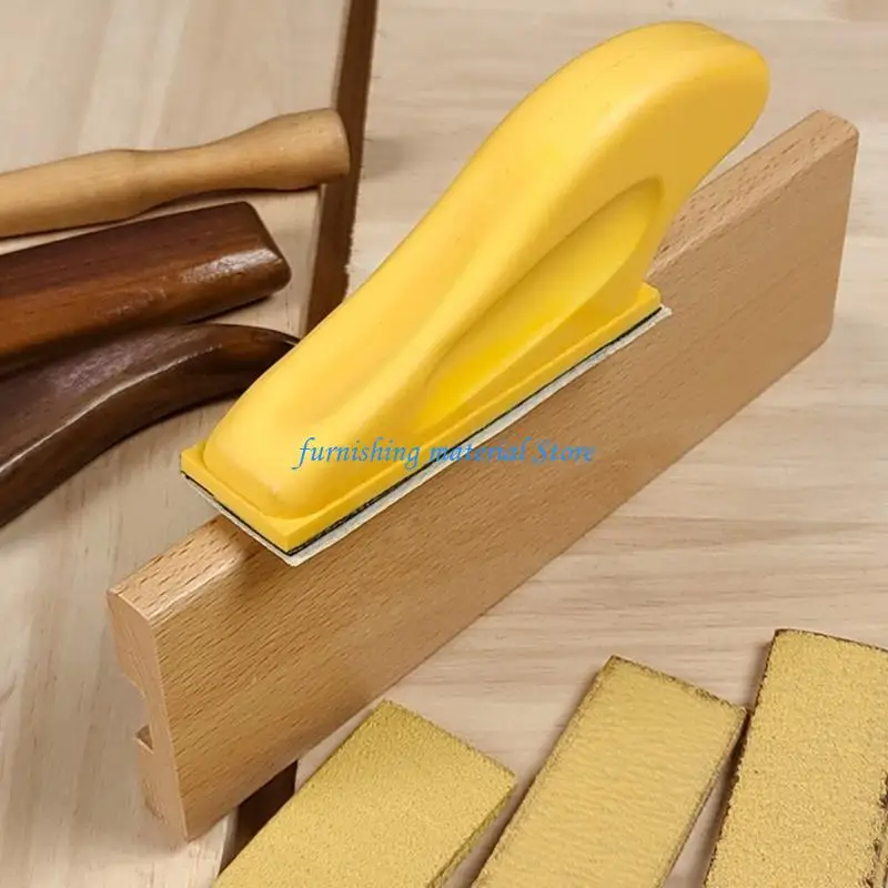 Y5GD sander-block gocciolamento del gancio porta carta vetrata porta carta vetrata strumento lucidatura a mano