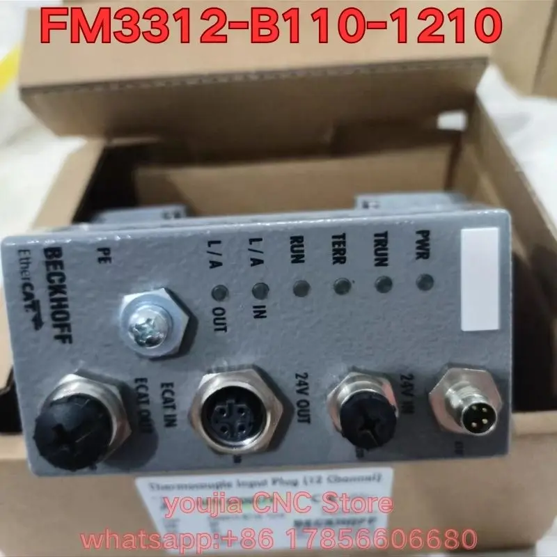 New FM3312-B110-1210 temperature control module